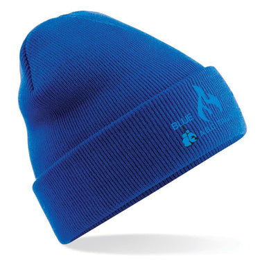 Blue Flames Abc Beanie Royal Blue